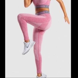 Gymshark flex leggings pink NWOT